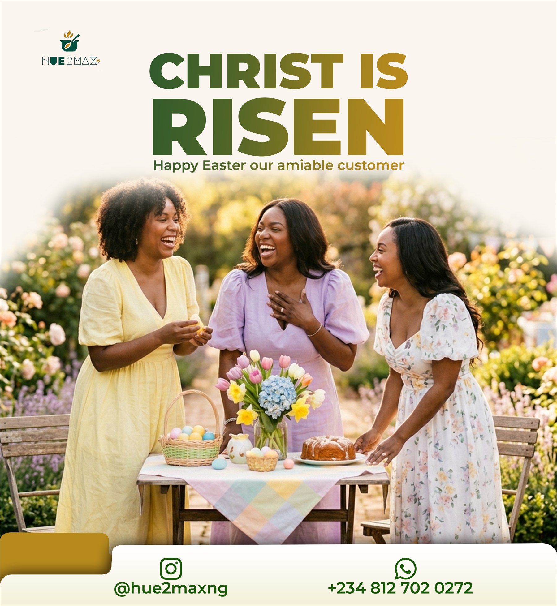 Hue2max, Christ Has Risen